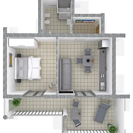 Mk Nin Apartament *